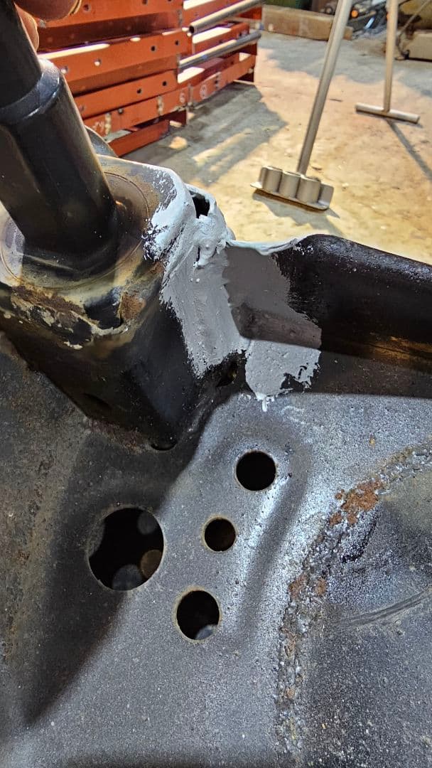 jzx100 ツアラーv リアメンバー 補修済み、溶接増し