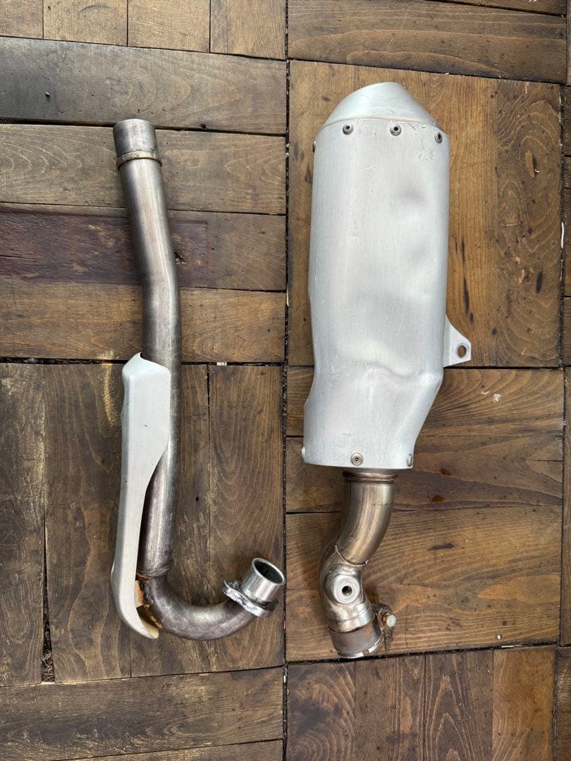 HONDA CRF150R R2 純正マフラー&エキパイ