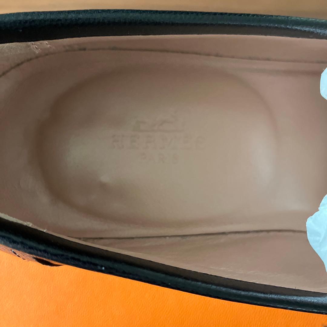 HERMES エルメス　モカシンパリ