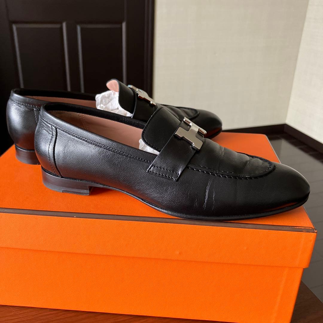 HERMES エルメス　モカシンパリ