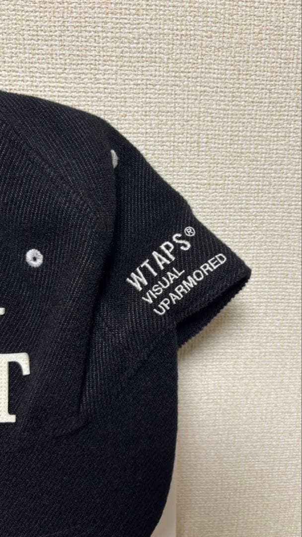 WTAPS ブラックキャップ VISUAL UPMARMORED