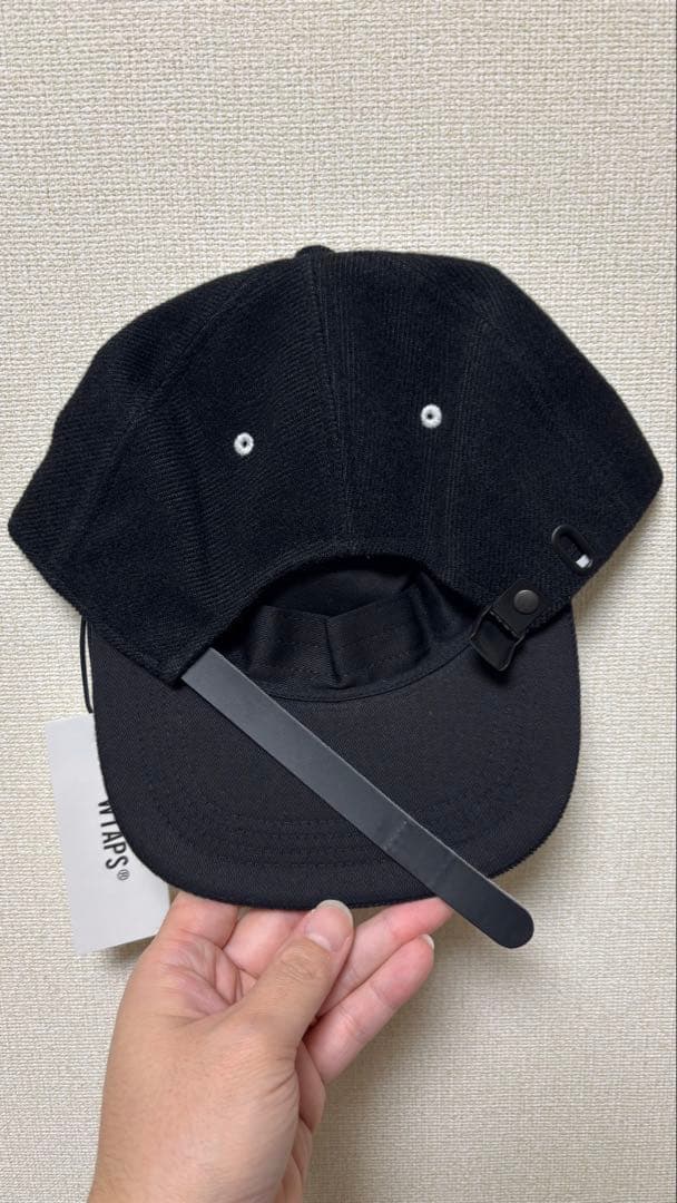 WTAPS ブラックキャップ VISUAL UPMARMORED