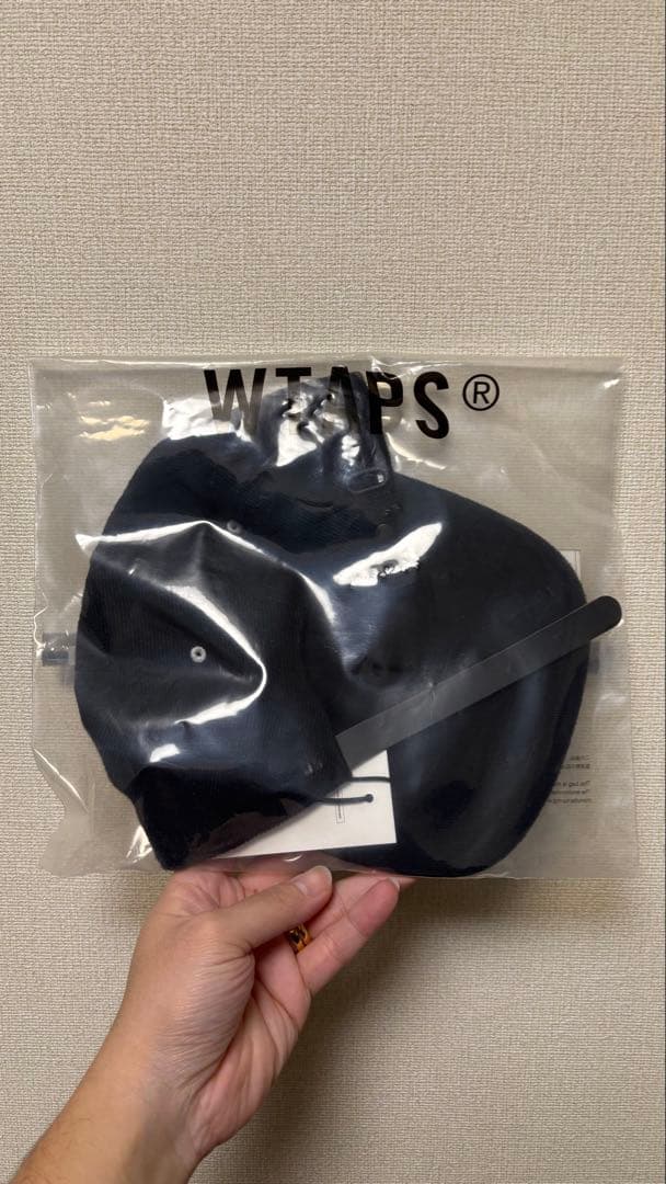 WTAPS ブラックキャップ VISUAL UPMARMORED