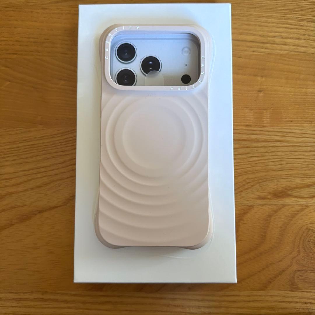 CASETiFY iPhone 17 Pro ケース オーツ　シリコン