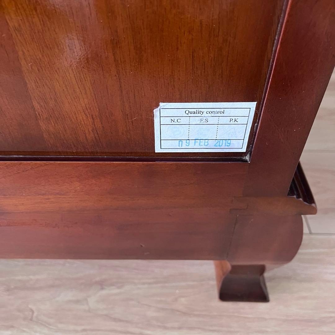 アジアン家具 バリ 3段チェスト ローチェスト木製 サイドチェスト　インドネシア