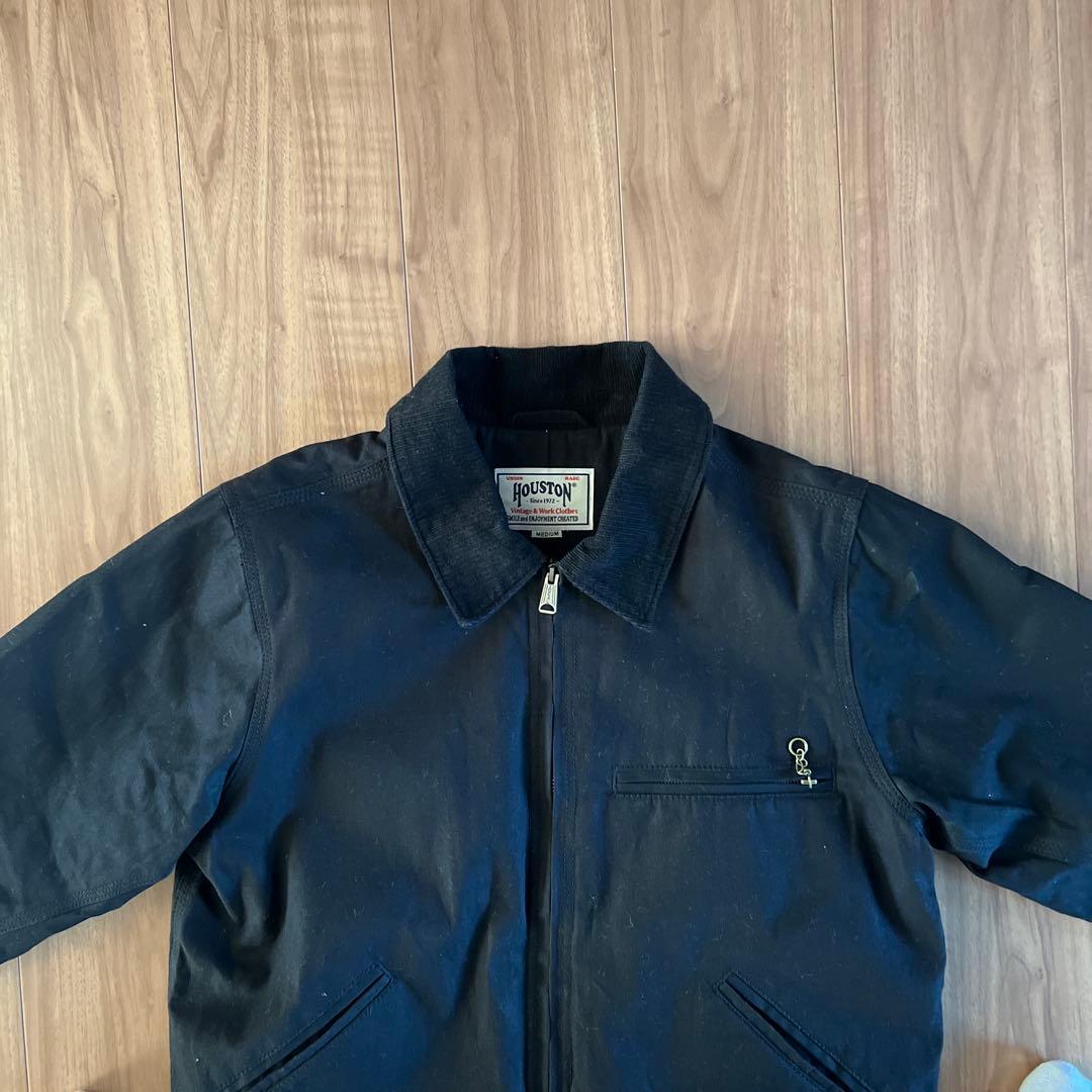 Houstonブラック ミリタリージャケット