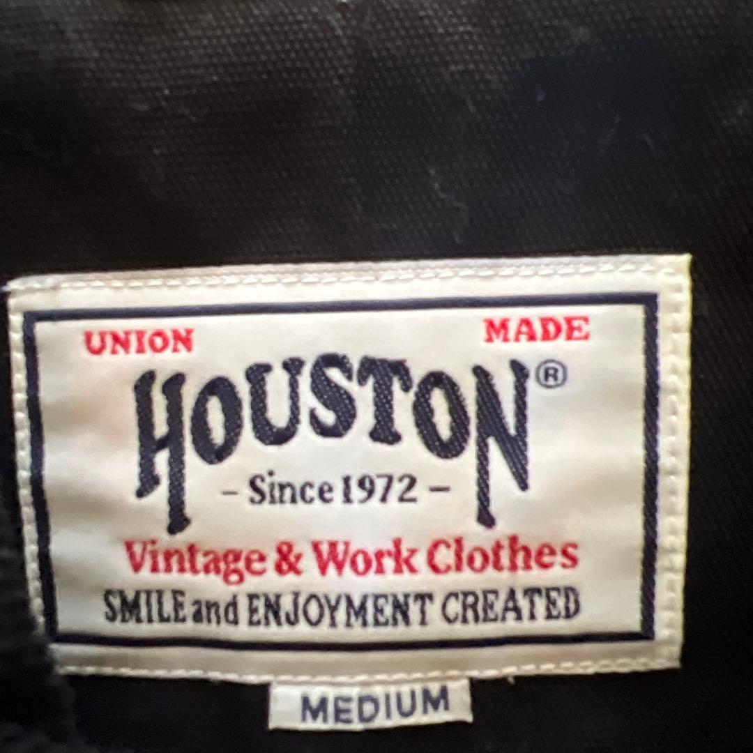 Houstonブラック ミリタリージャケット