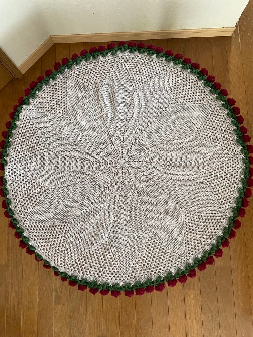 花束ブランケット　バラ