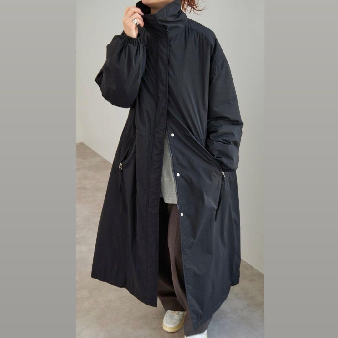 撥水パディングコート 38