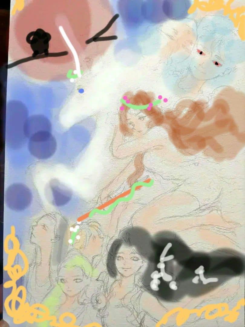 イラストオーダー　手描きイラスト