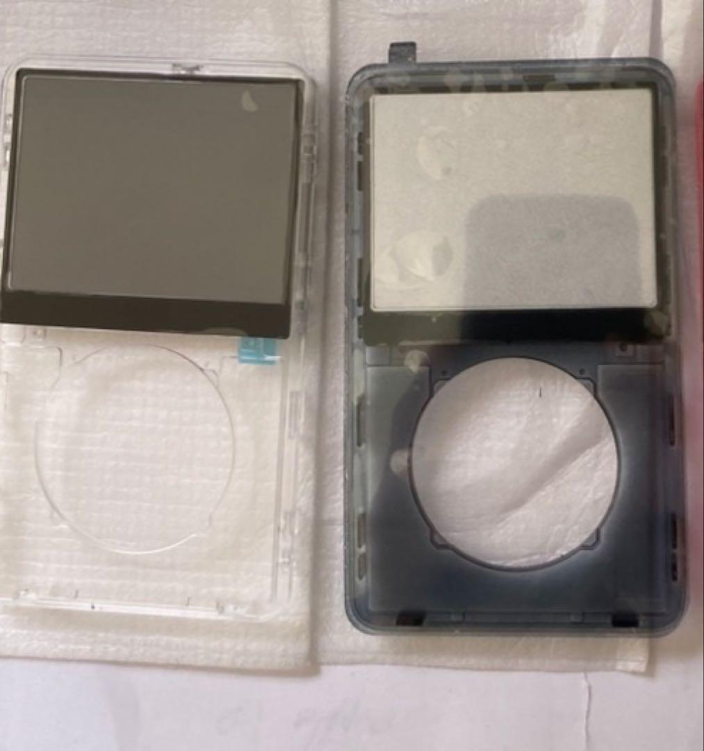 iPod classic 表裏パネル、バッテリー交換　動作OK