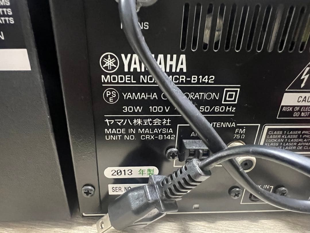 YAMAHA MCR-B142 ヤマハ マイクロコンポ 付属品有り。