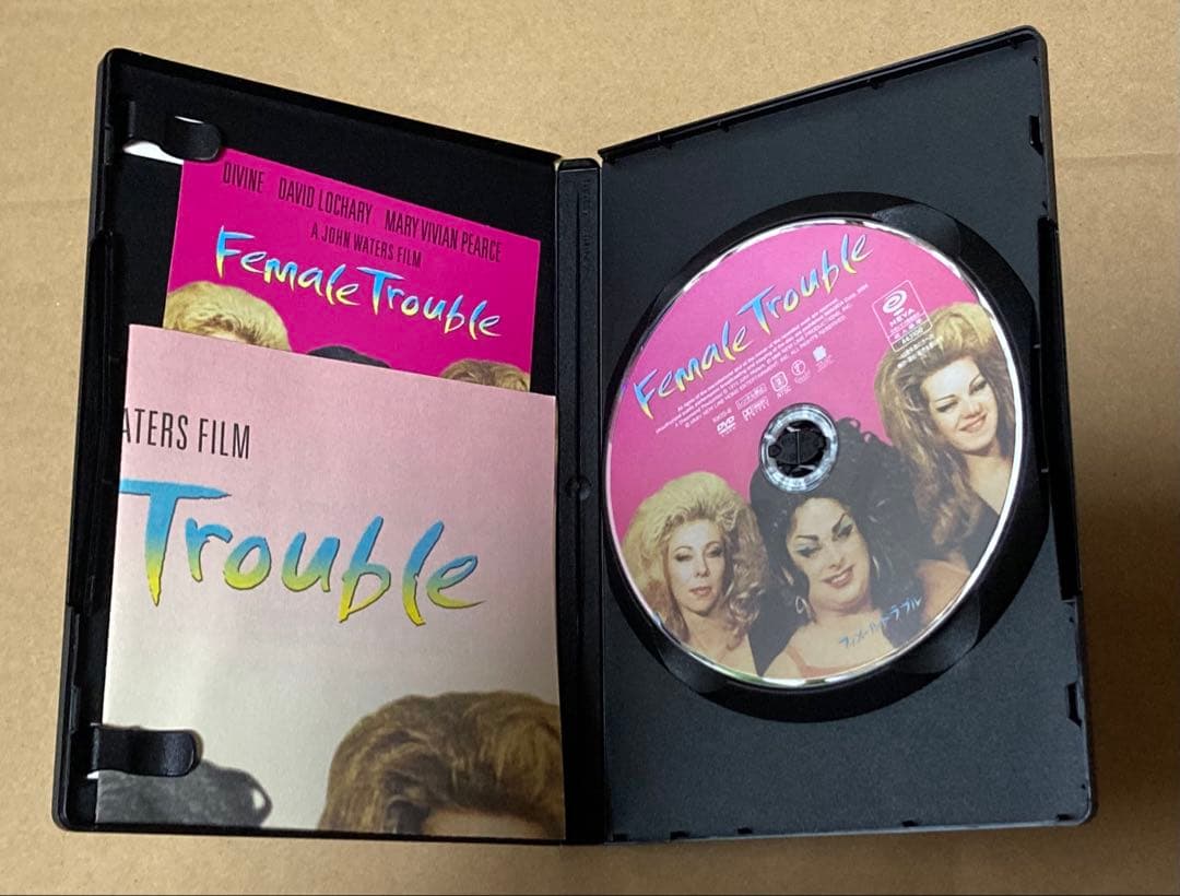 フィメールトラブル　廃盤DVD ディヴァイン主演