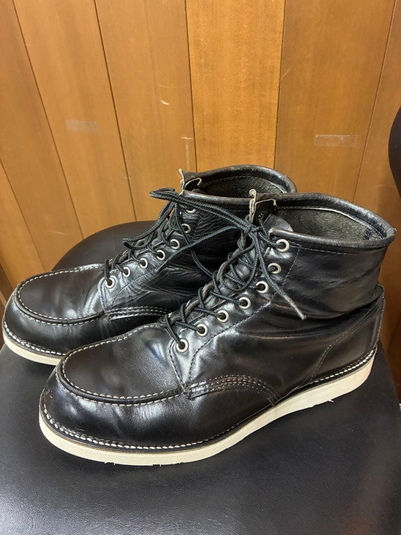 RED WING 8179 四角犬タグ 黒 アイリッシュセッター 9.5E