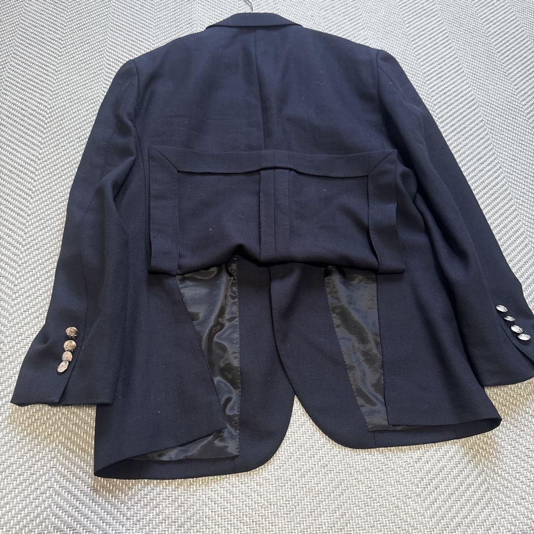 美品 ポールスチュアート サマーテーラードジャケット 銀ボタン 背抜き 夏 ML