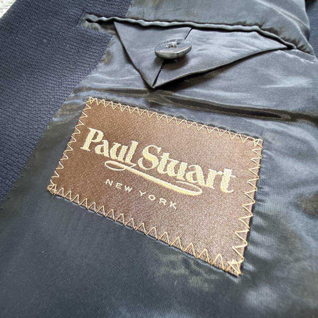 美品 ポールスチュアート サマーテーラードジャケット 銀ボタン 背抜き 夏 ML