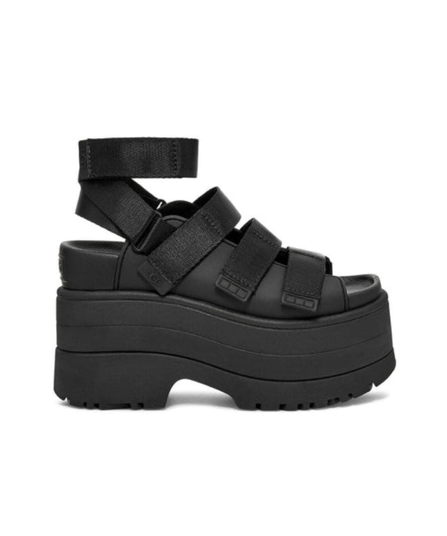 UGG W GOLDENRISE ブラック サンダル