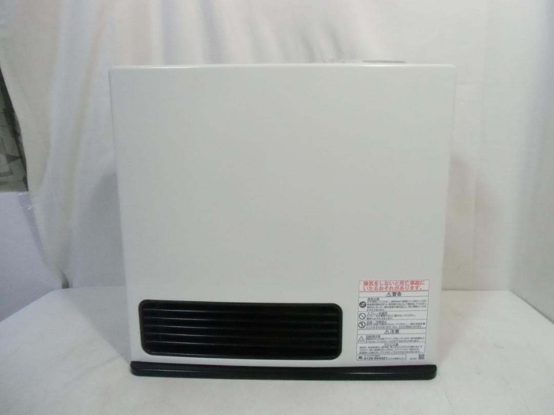 リンナイ ガスファンヒーター SRC-365E 都市ガス 22年製　ホワイト