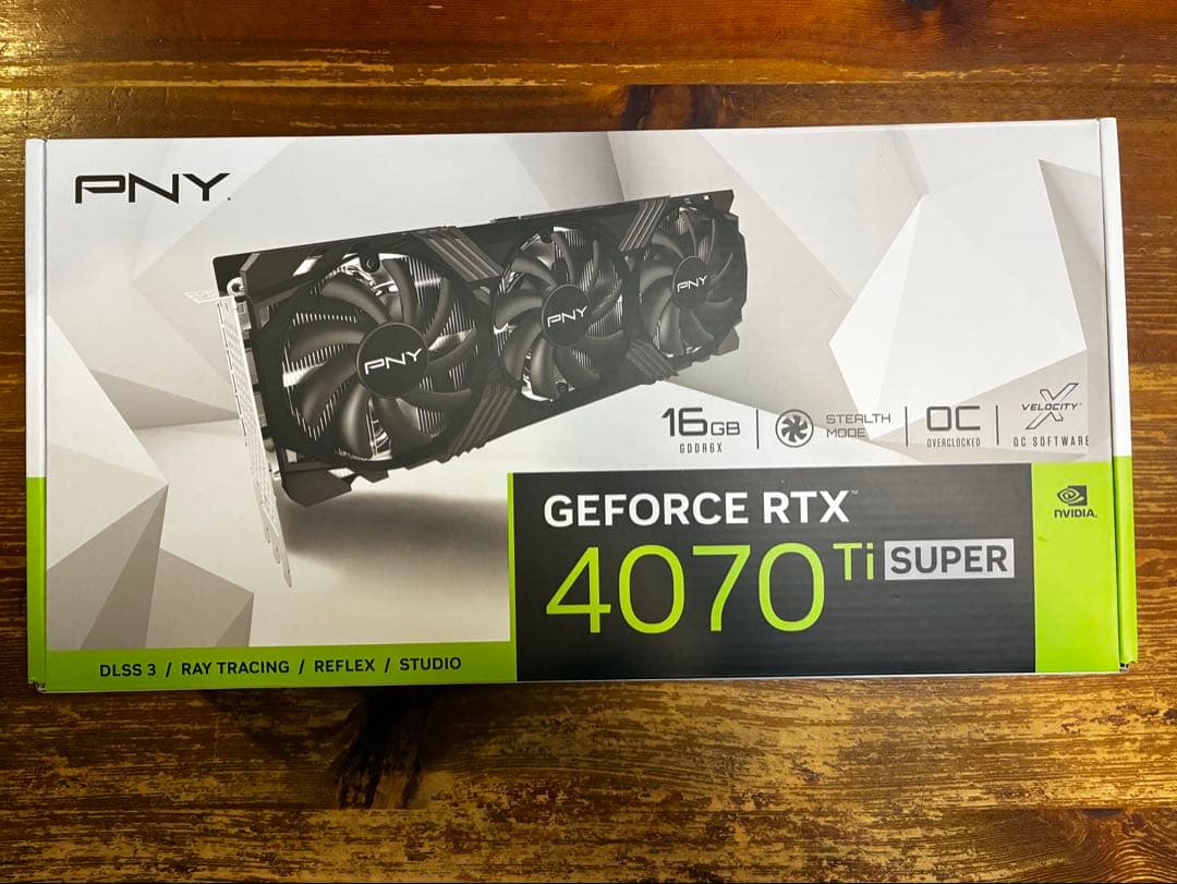 a*k様 PNY GEFORCE RTX 4070 Ti SUPER グラフィッ