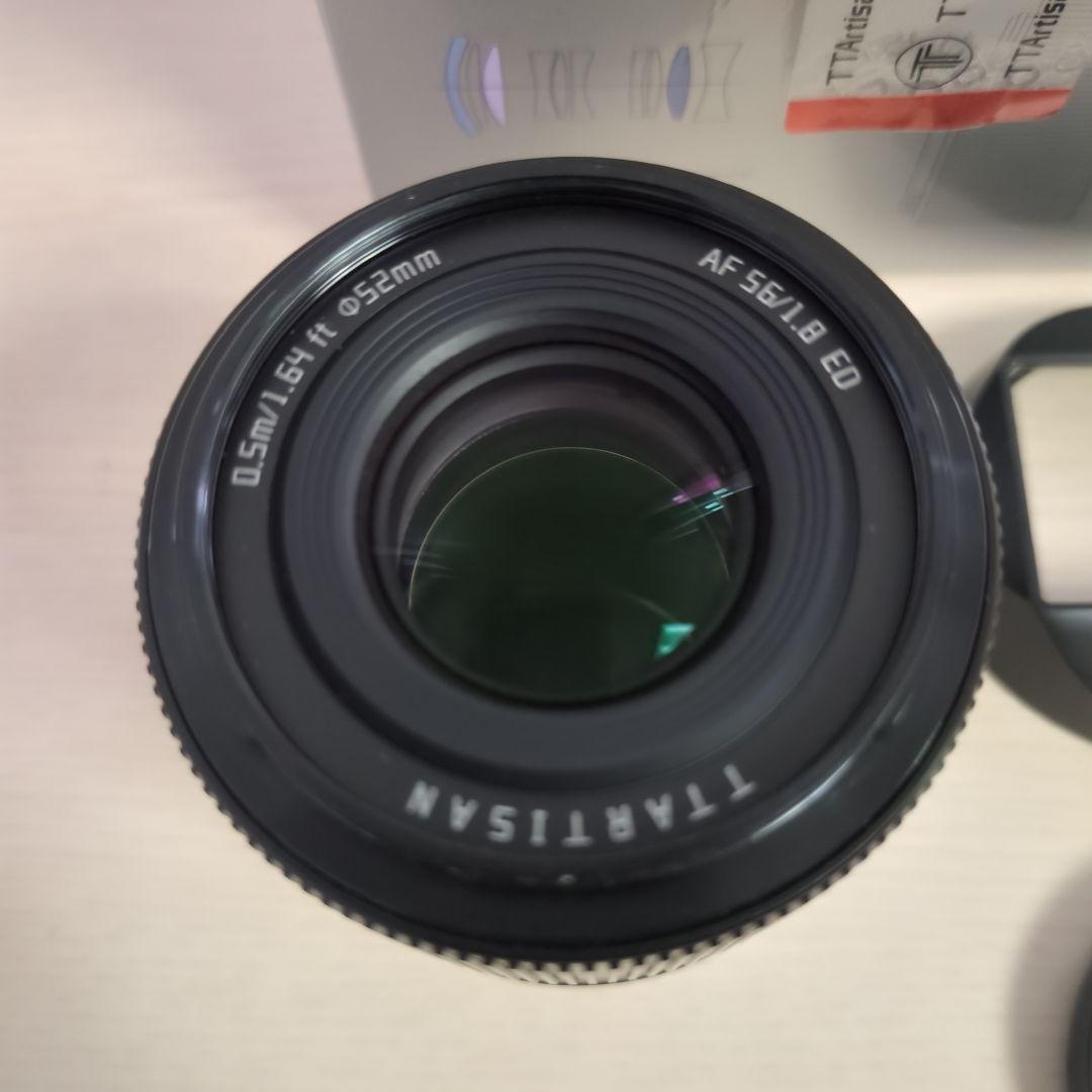 [美品] TTartisan AF 56mm f/1.8 Xマウント