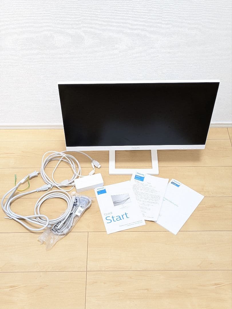 【美品】PHILIPS モニター ディスプレイ 23.8型 サブモニター