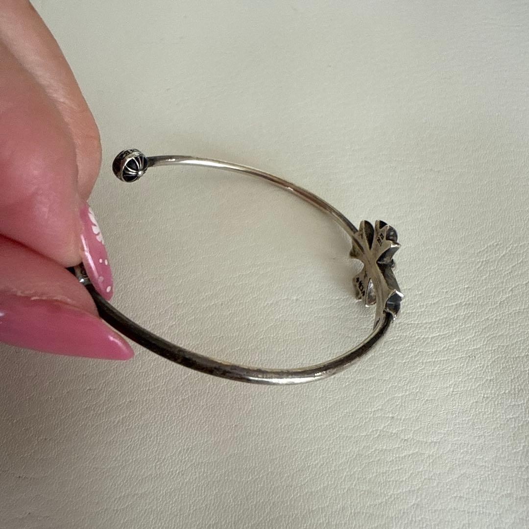 CHROME HEARTS SKINNY TNY CH CRS バングル