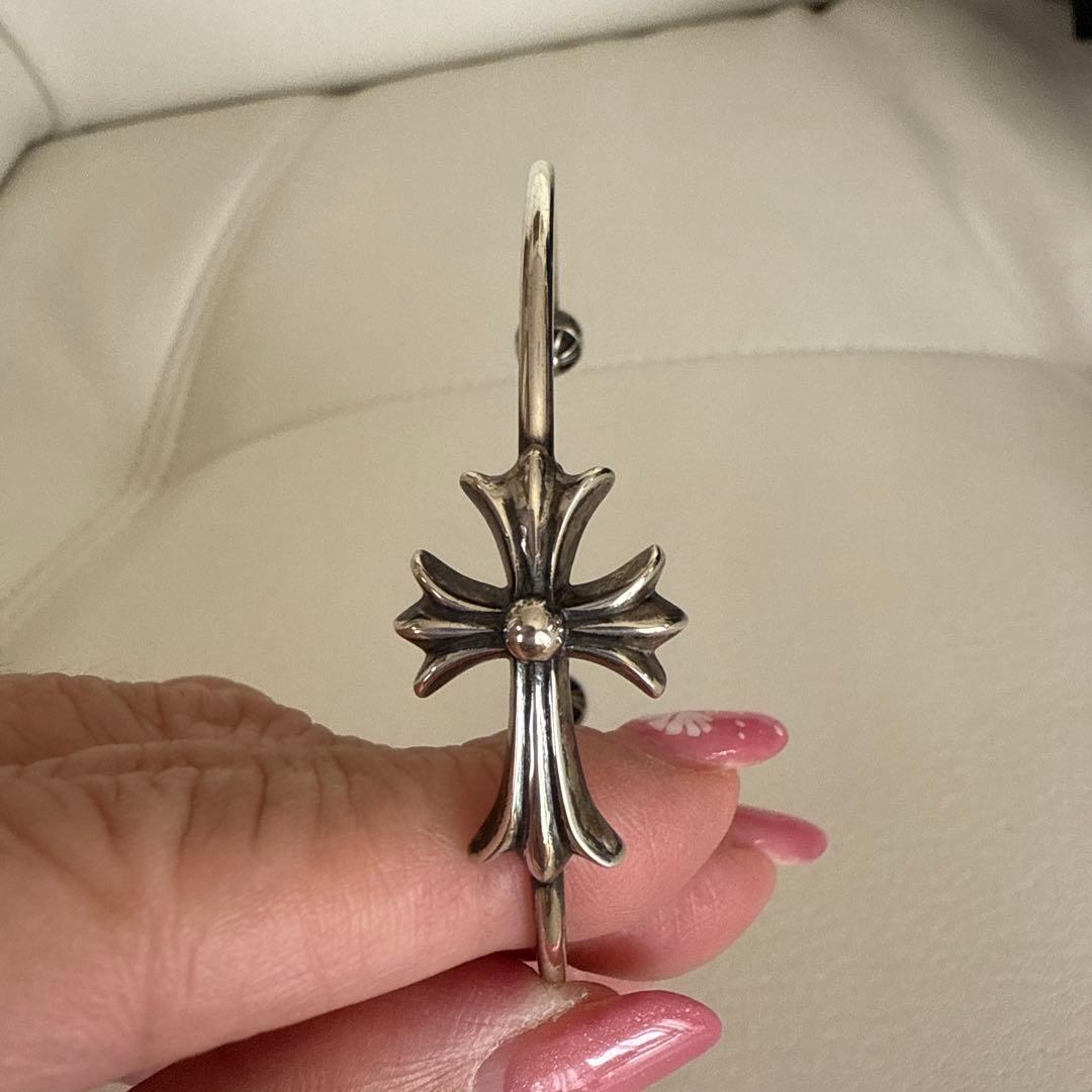 CHROME HEARTS SKINNY TNY CH CRS バングル