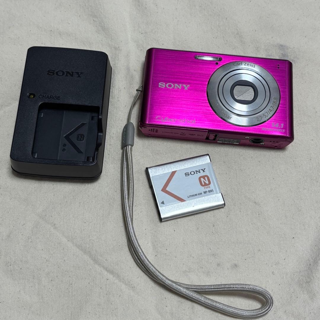 SONY Cyber-shot DSC-W320 ピンク コンパクトデジカメ