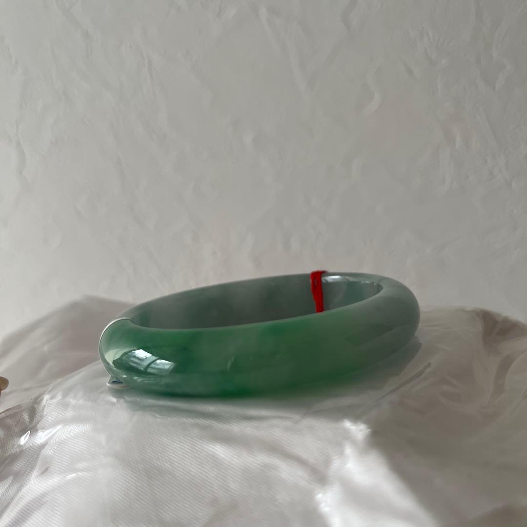 糯種翡翠バングル
