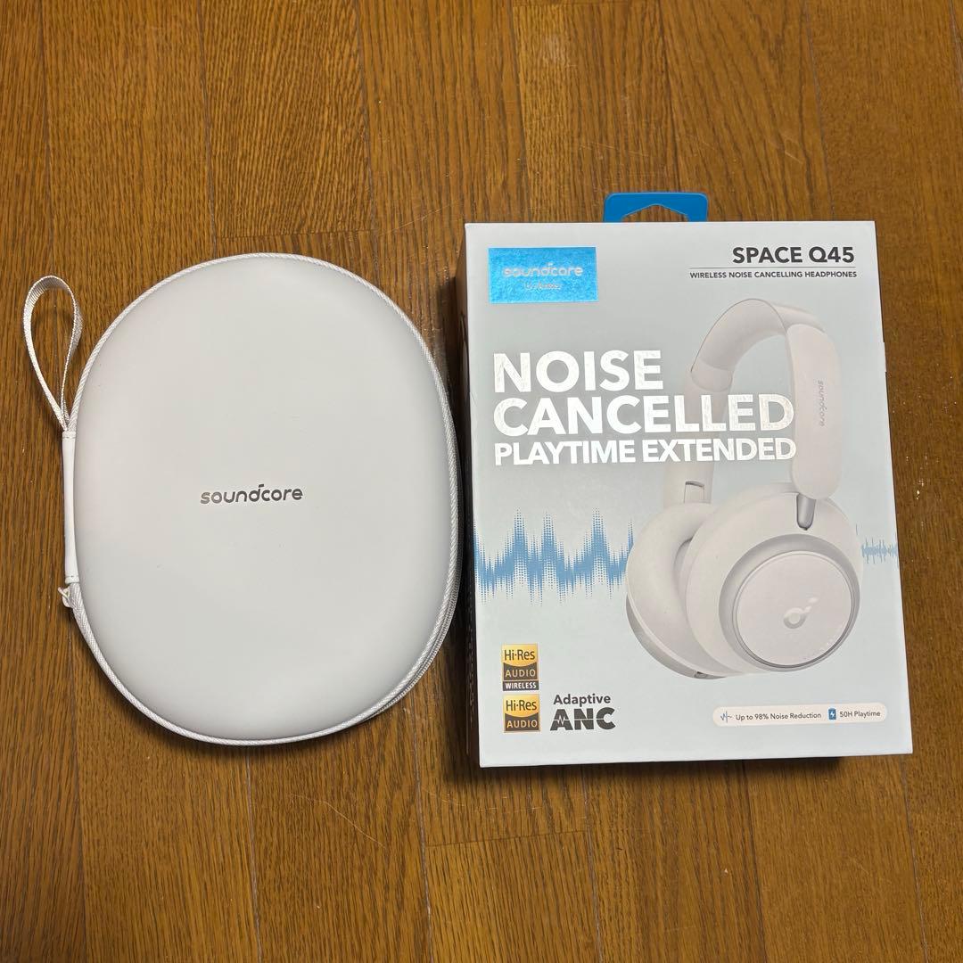 Anker SPACE 045 ワイヤレスヘッドフォン ホワイト