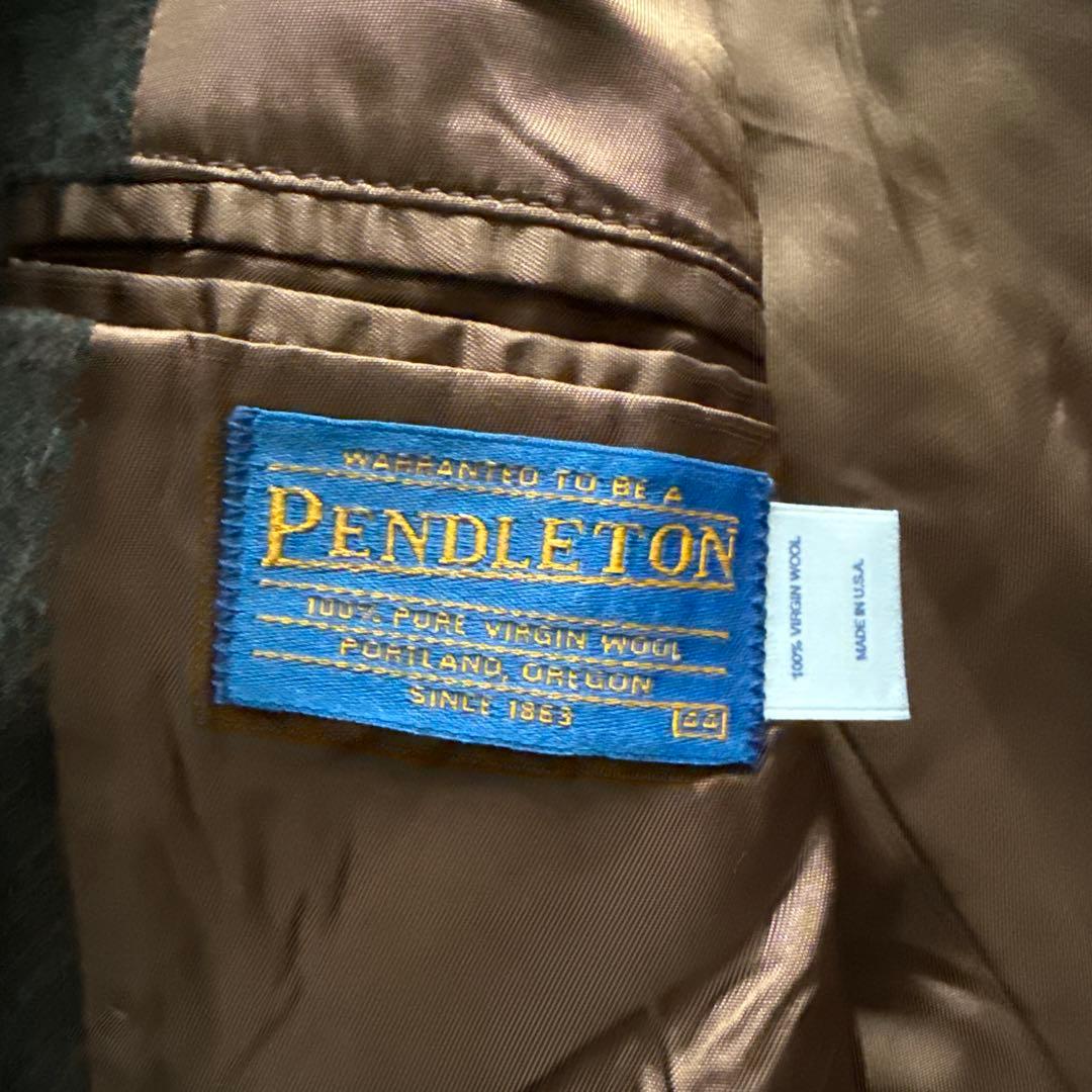 ペンドルトン テーラードジャケット 80s エルボーパッチ