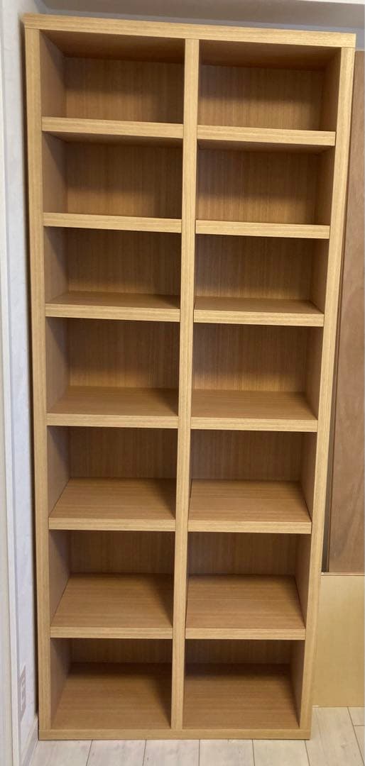 ニトリ　オープン本棚(73 BS005 LBR)　ラック・シェルフ