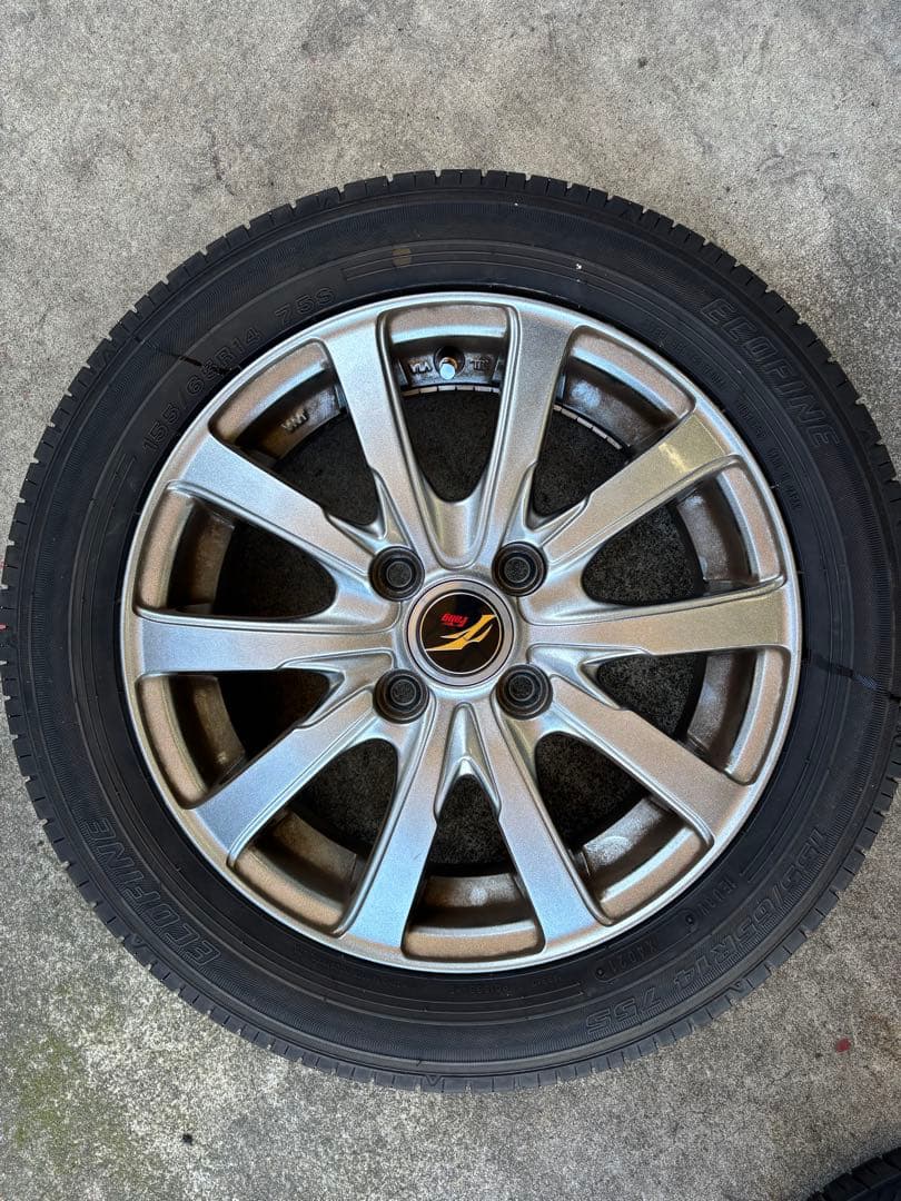 てーボラン 　155/65R14 夏タイヤ2本