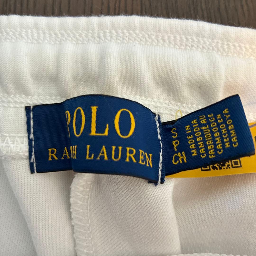 新品未使用　ポロ・ラルフローレン ホワイトショートパンツ US S