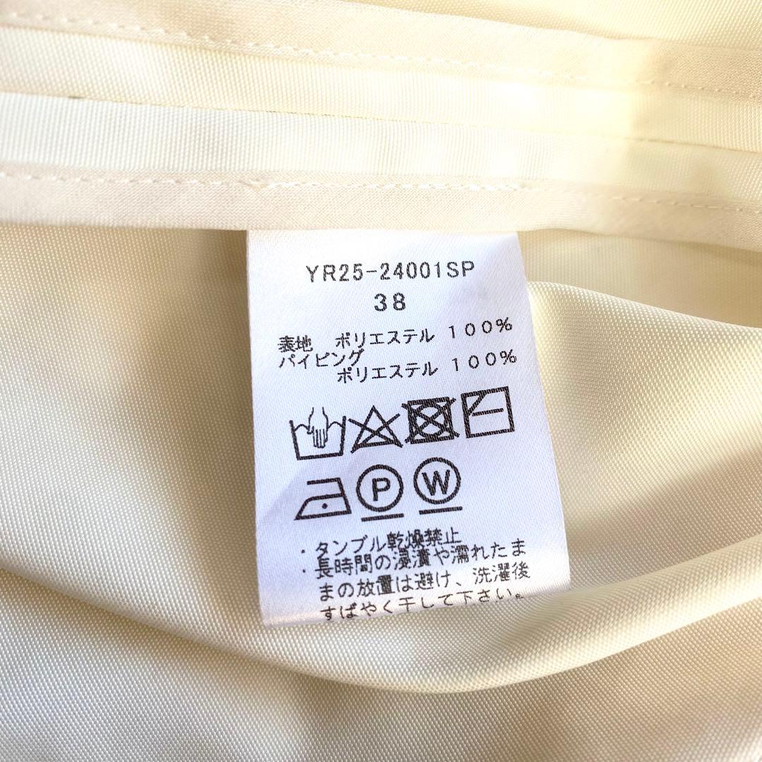 24SS 極美品　yori 撥水ハードブルゾン　Mサイズ　アイボリー