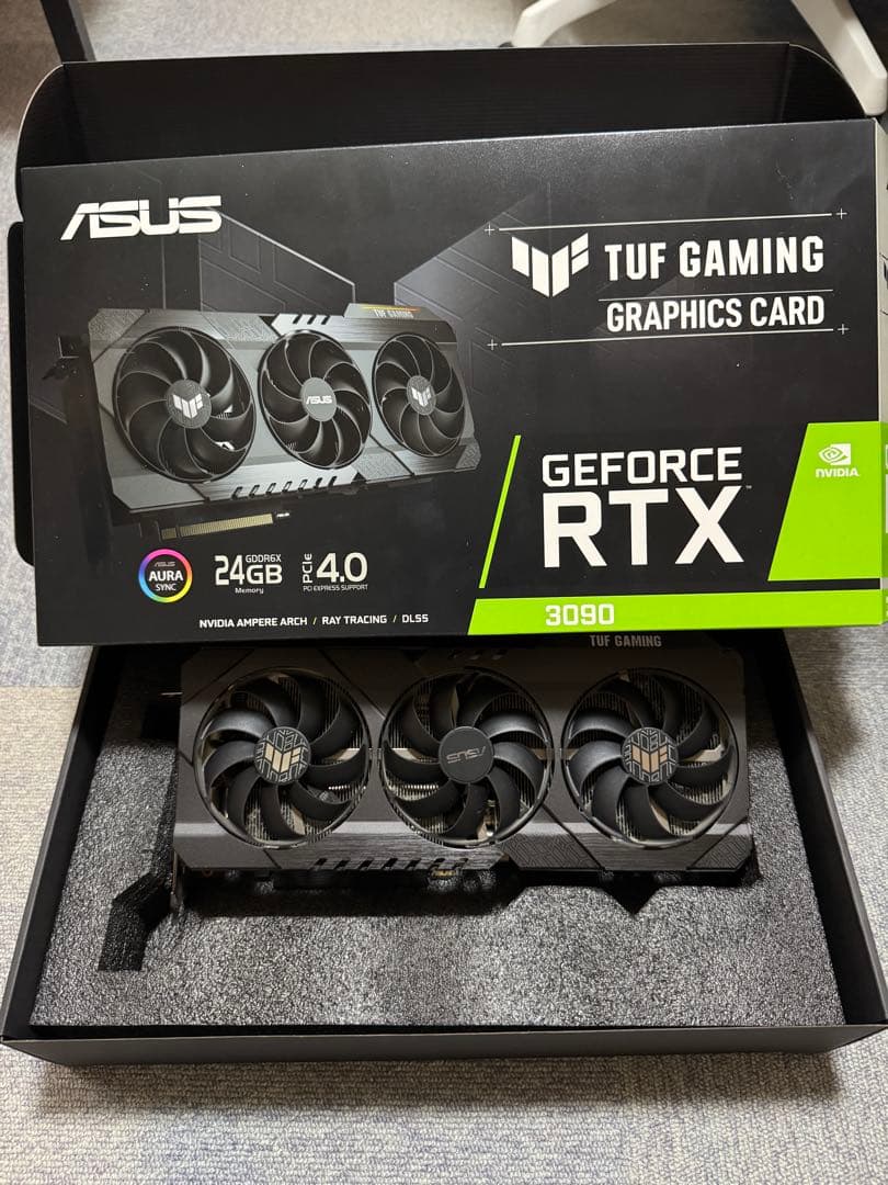 グラフィックボード・グラボ・ビデオカード ASUS GeForce TUF-RTX3090-24G-GAMING
