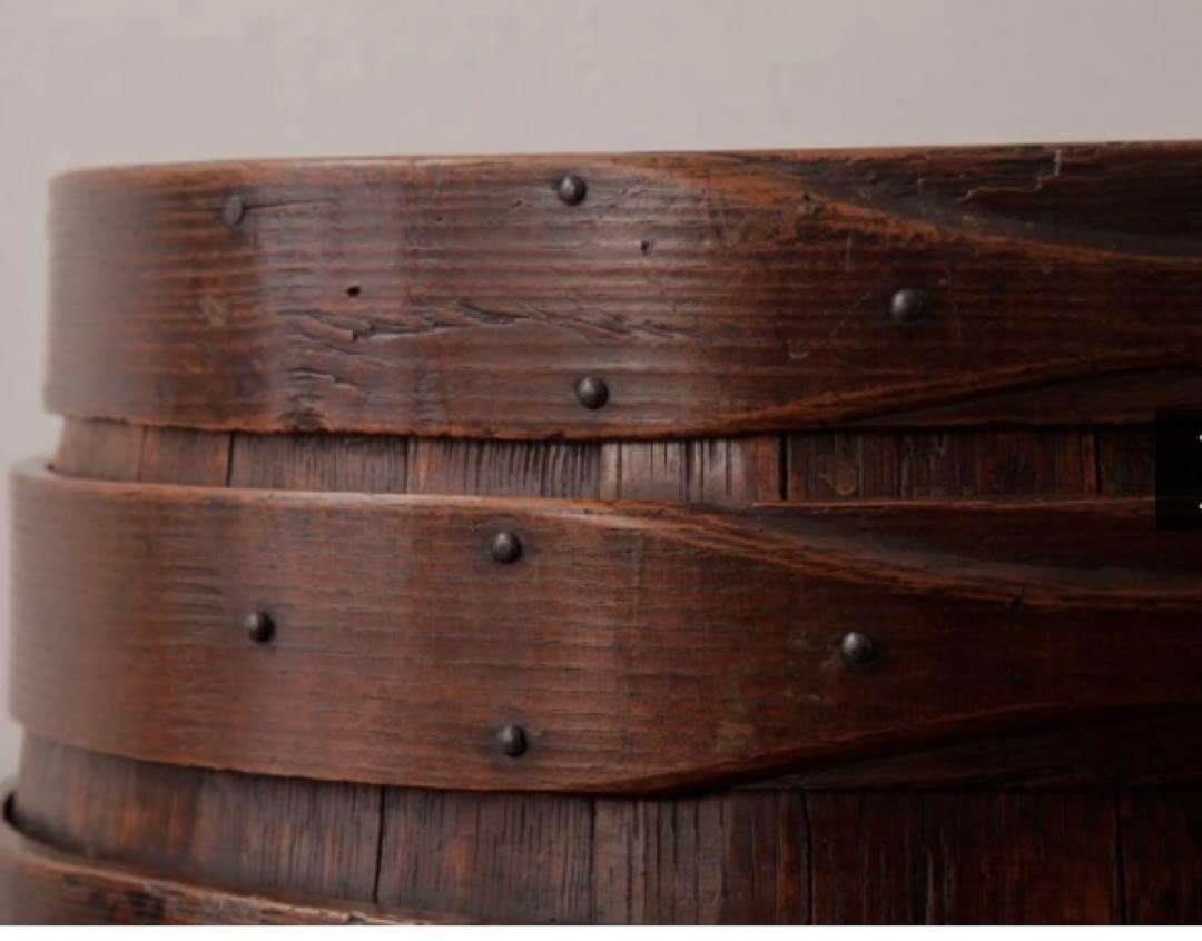 イギリス アンティーク オーク材 木製 樽