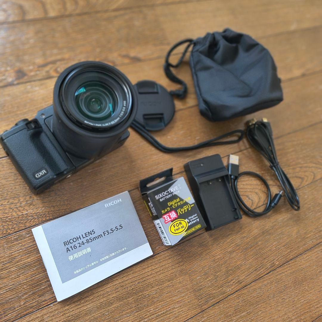 【極美品】RICOH GXR+A16 24-85mm F3.5-5.5
