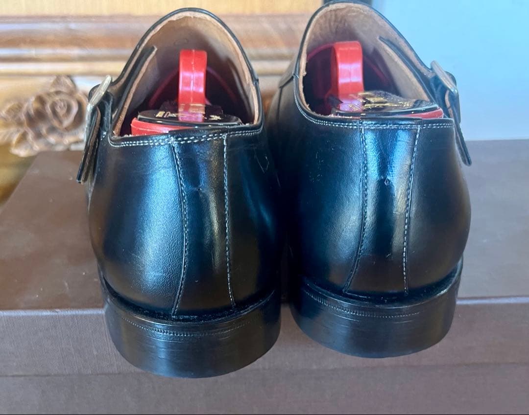 試着のみ スコッチグレイン シングルストラップ 24.5E 黒