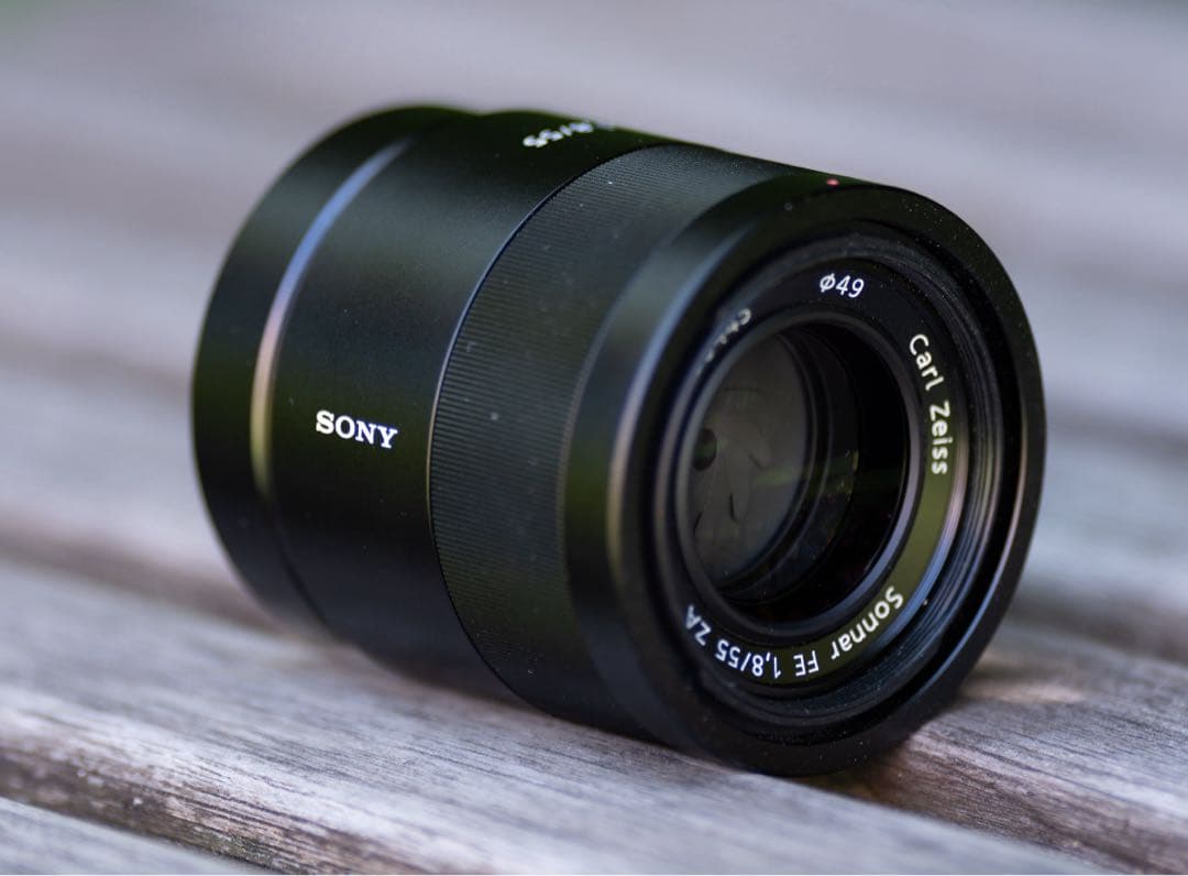 【美品】Sony FE 55mm F1.8 ZA レンズ