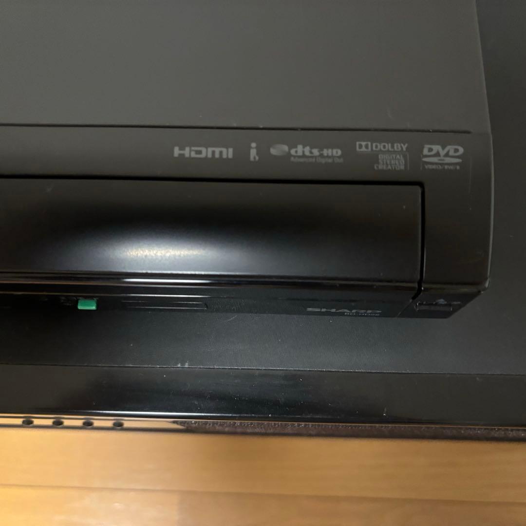 シャープAQUOSブルーレイレコーダー