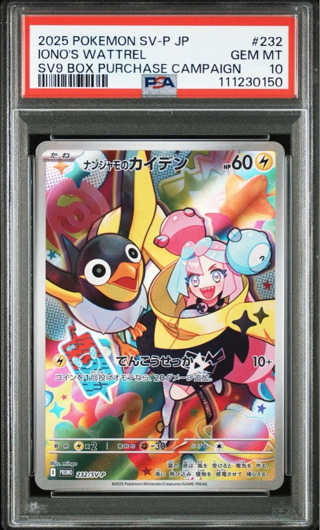 ナンジャモノのカイデン　ナンジャモノのタイカイデンPSA10 連番