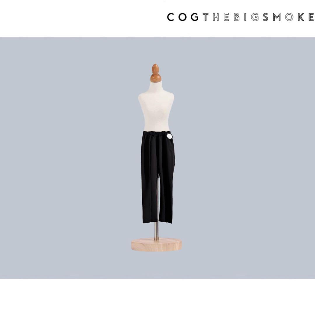【COGTHEBIGSMOKE】 KAILEEZIPSLIT TROUSERS