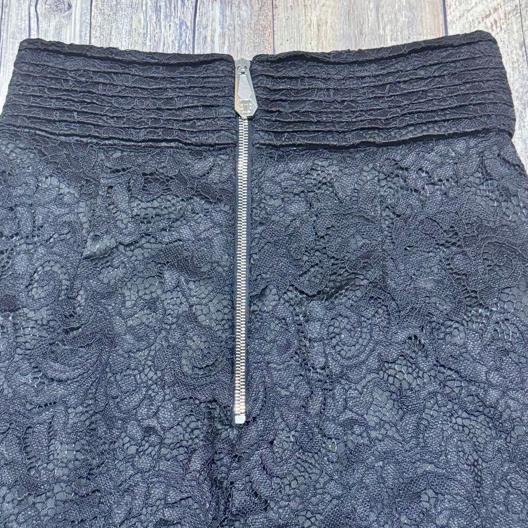 【FARFETCHタグ付き】PHILIPPPLEIN ハイウエスト レースパンツ