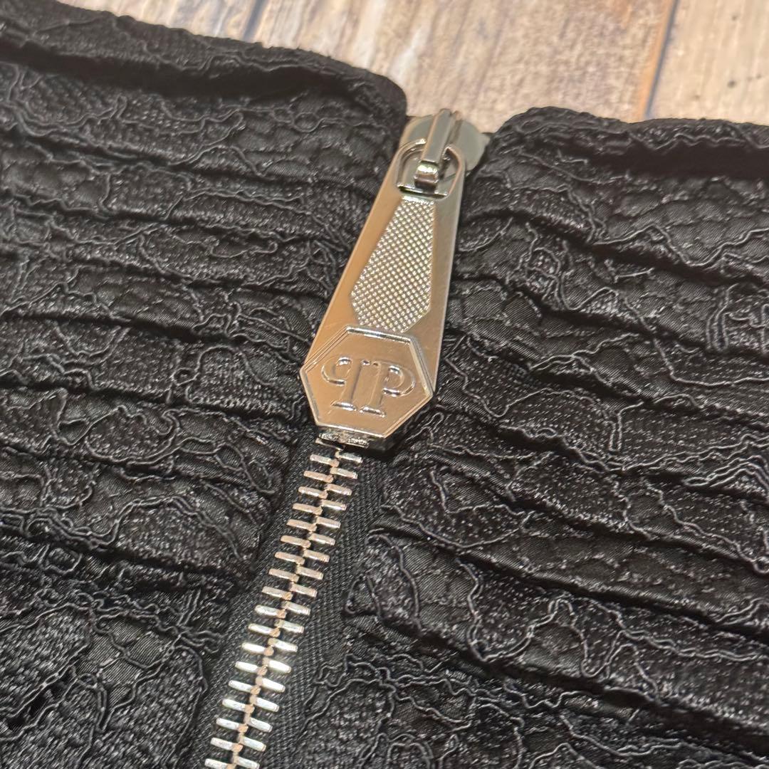 【FARFETCHタグ付き】PHILIPPPLEIN ハイウエスト レースパンツ