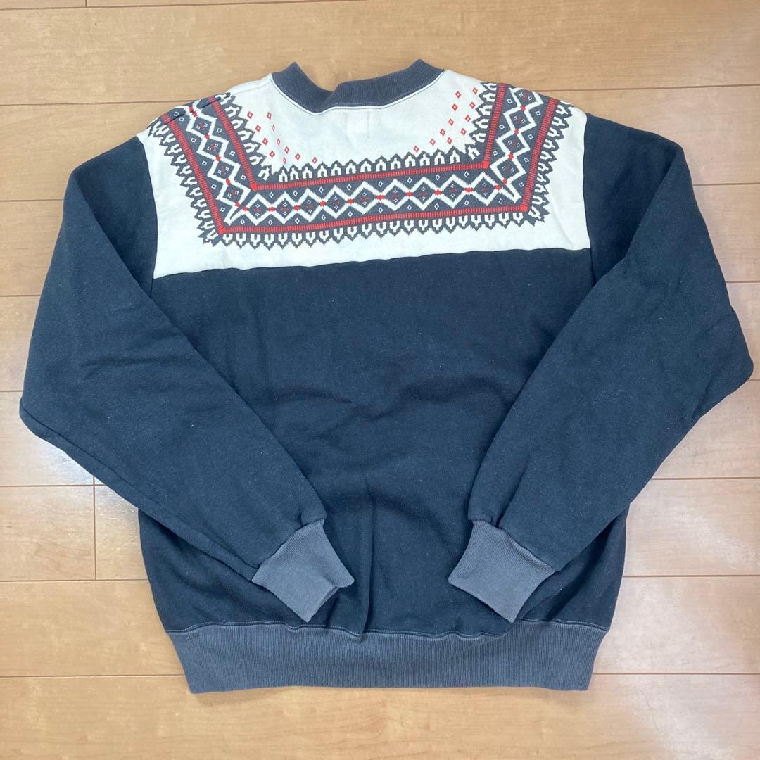 ゆめかず THE FLAT HEAD ジップアップスウェット L