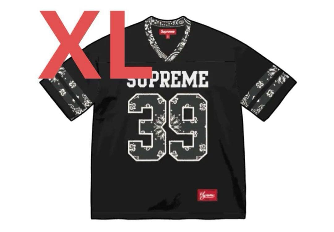 シャツ SUPREME Bandana Football Jersey XL