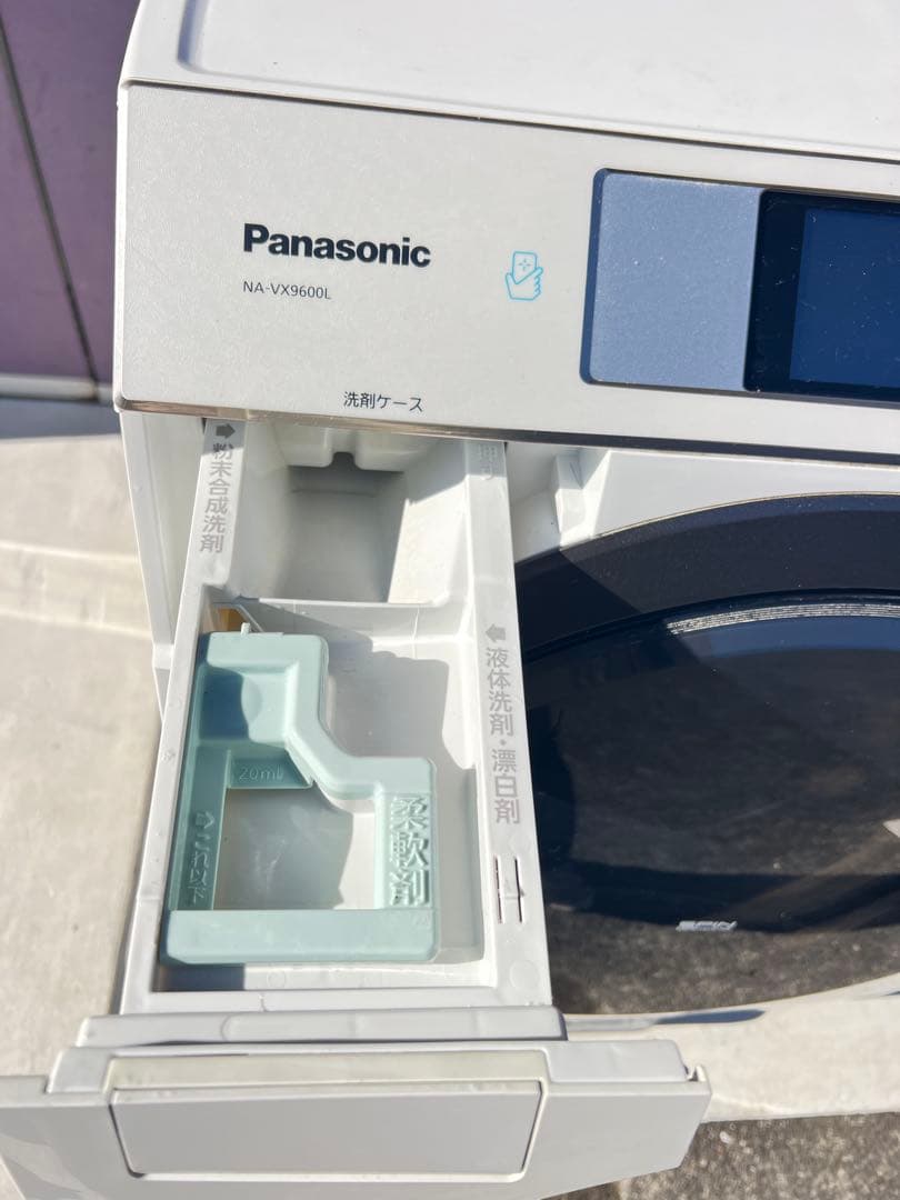 Panasonic ドラム式電気洗濯乾 燥機 品番 NA-VX9600L