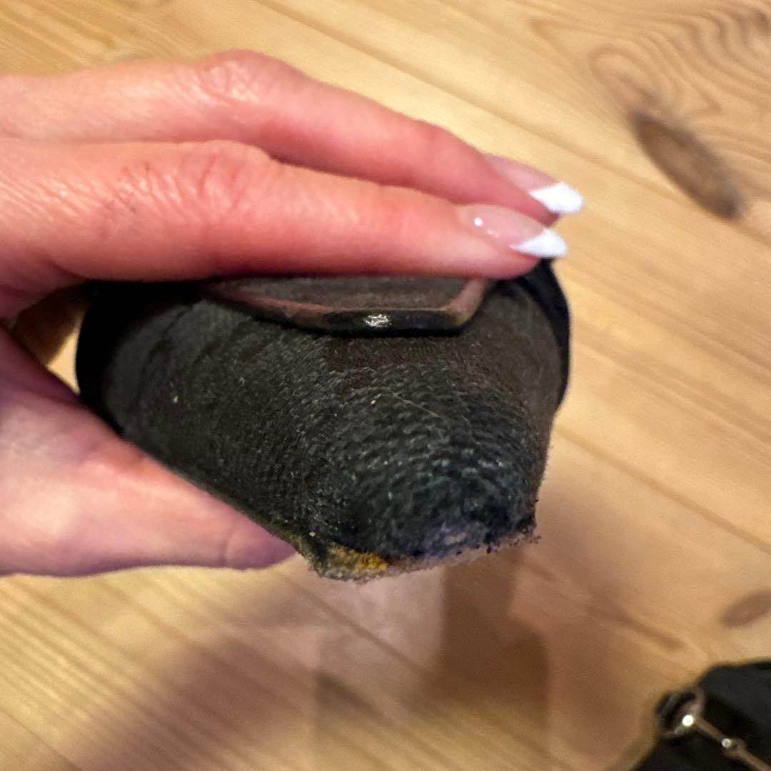 GUCCI ブラック ミュール 35ハーフC