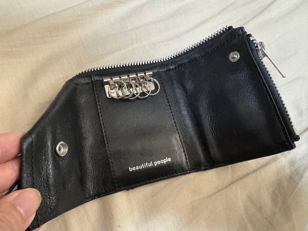 beautiful peopleレザーキーケース　美品